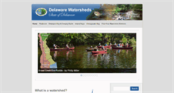 Desktop Screenshot of delawarewatersheds.org